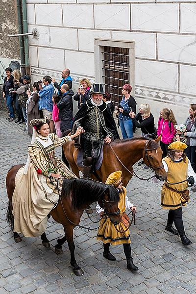 Fest der fünfblättrigen Rose ®, Český Krumlov, Samstag 23. 6. 2018