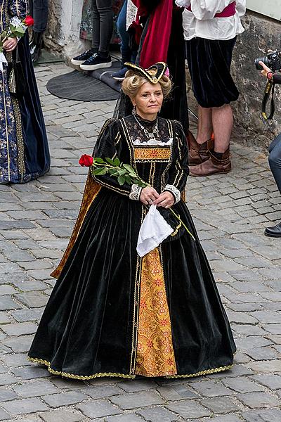 Fest der fünfblättrigen Rose ®, Český Krumlov, Samstag 23. 6. 2018