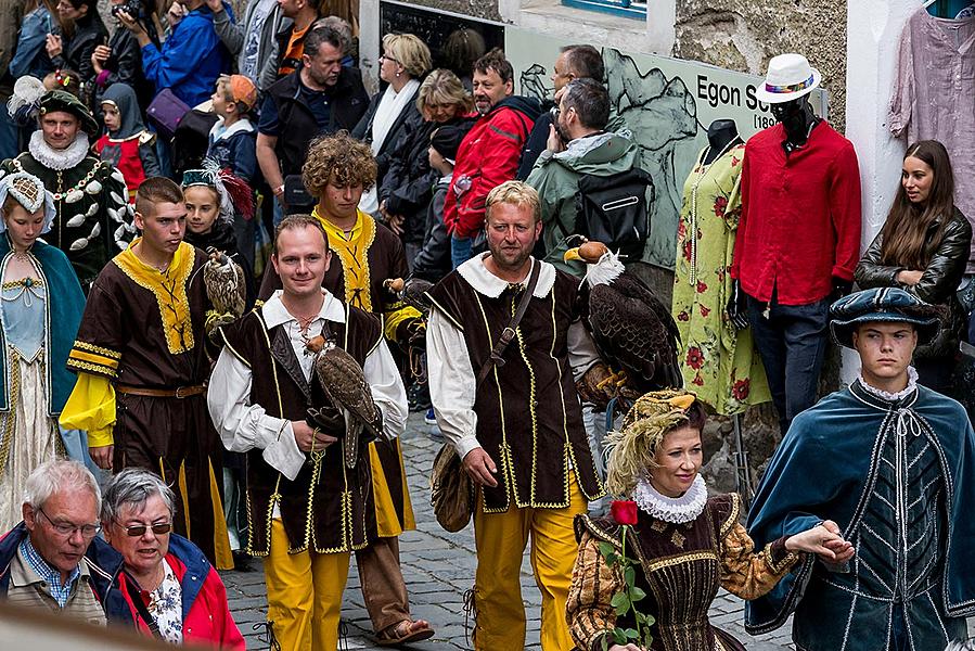 Slavnosti pětilisté růže ®, Český Krumlov, sobota 23. 6. 2018