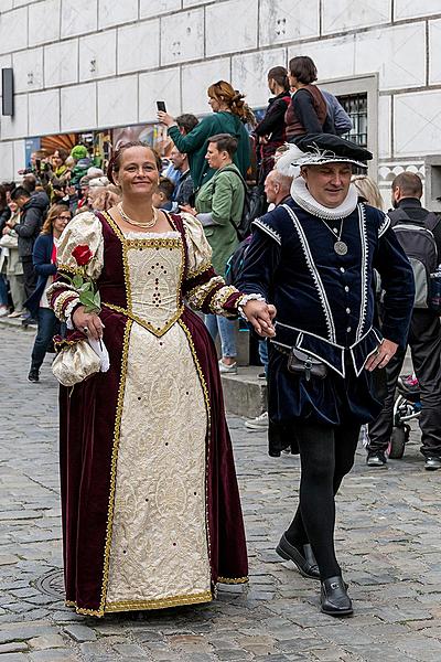 Fest der fünfblättrigen Rose ®, Český Krumlov, Samstag 23. 6. 2018