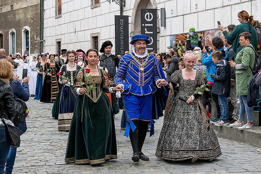 Five-Petalled Rose Celebrations ®, Český Krumlov, Saturday 23. 6. 2018