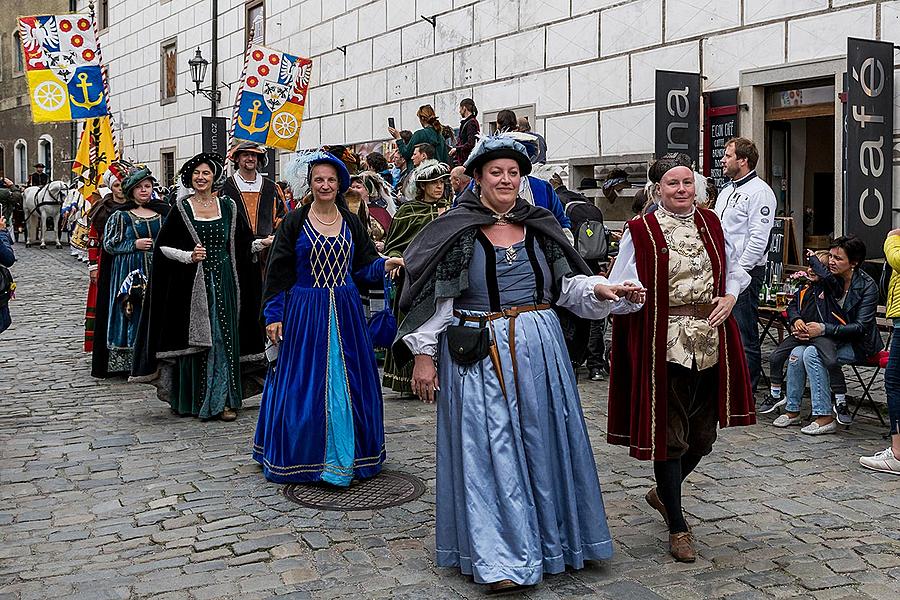 Fest der fünfblättrigen Rose ®, Český Krumlov, Samstag 23. 6. 2018