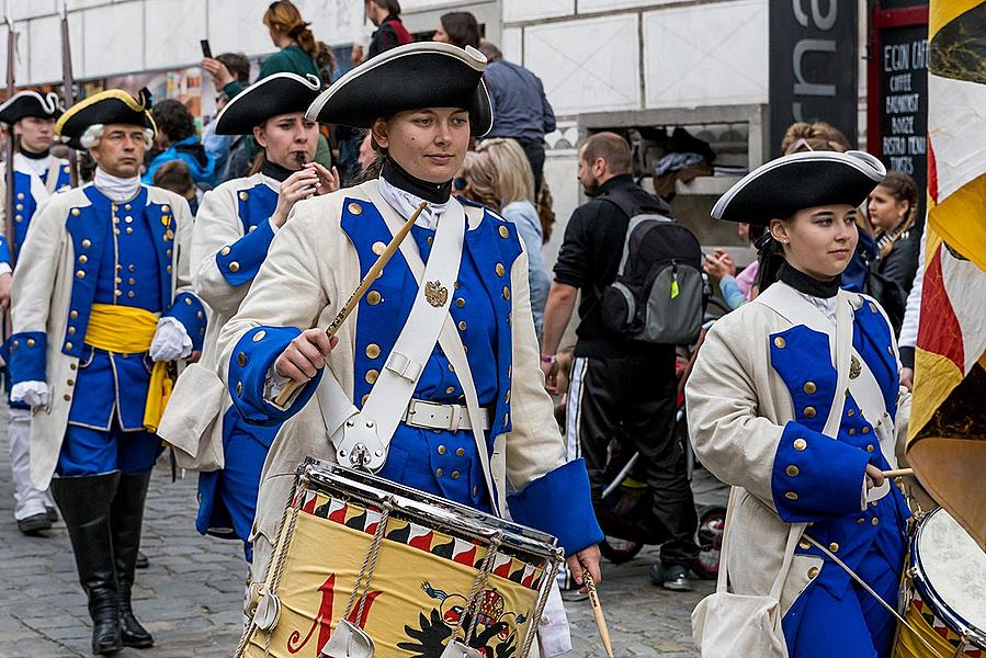 Fest der fünfblättrigen Rose ®, Český Krumlov, Samstag 23. 6. 2018