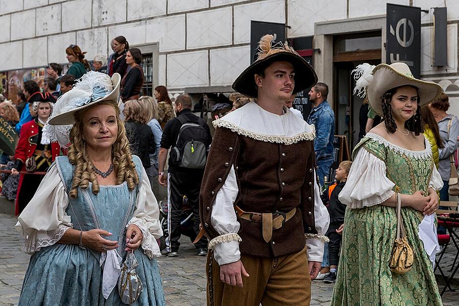 Five-Petalled Rose Celebrations ®, Český Krumlov, Saturday 23. 6. 2018