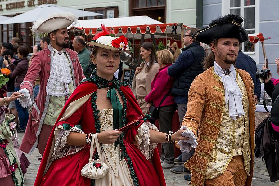 Fest der fünfblättrigen Rose ®, Český Krumlov, Samstag 23. 6. 2018