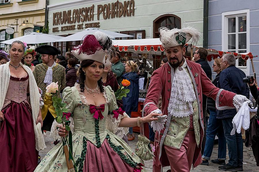 Five-Petalled Rose Celebrations ®, Český Krumlov, Saturday 23. 6. 2018