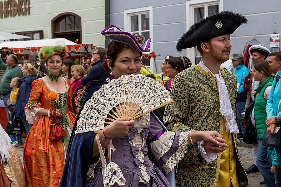 Five-Petalled Rose Celebrations ®, Český Krumlov, Saturday 23. 6. 2018