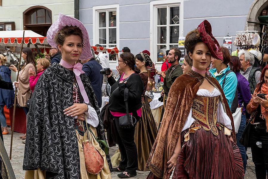 Fest der fünfblättrigen Rose ®, Český Krumlov, Samstag 23. 6. 2018