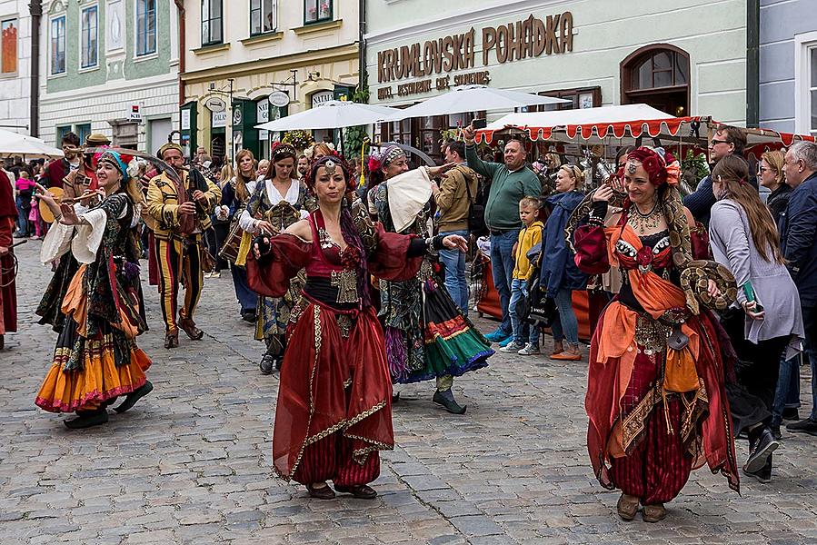 Five-Petalled Rose Celebrations ®, Český Krumlov, Saturday 23. 6. 2018