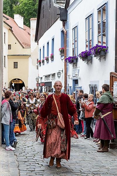 Fest der fünfblättrigen Rose ®, Český Krumlov, Samstag 23. 6. 2018