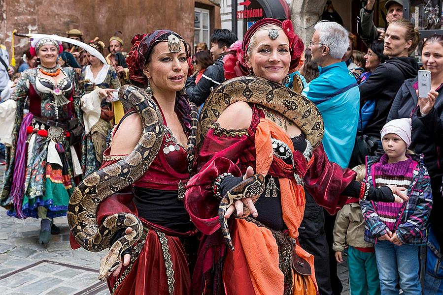 Five-Petalled Rose Celebrations ®, Český Krumlov, Saturday 23. 6. 2018