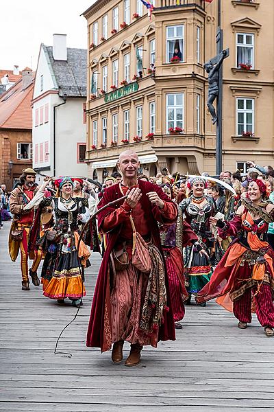 Fest der fünfblättrigen Rose ®, Český Krumlov, Samstag 23. 6. 2018