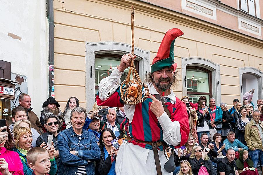 Fest der fünfblättrigen Rose ®, Český Krumlov, Samstag 23. 6. 2018