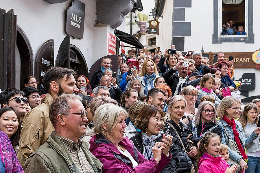 Fest der fünfblättrigen Rose ®, Český Krumlov, Samstag 23. 6. 2018