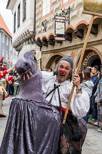 Slavnosti pětilisté růže ®, Český Krumlov, sobota 23. 6. 2018