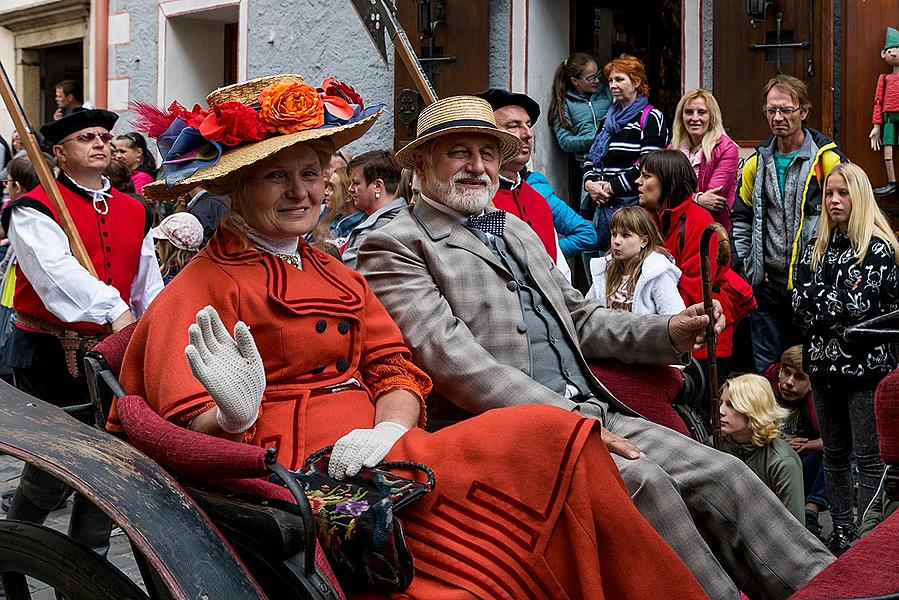 Fest der fünfblättrigen Rose ®, Český Krumlov, Samstag 23. 6. 2018