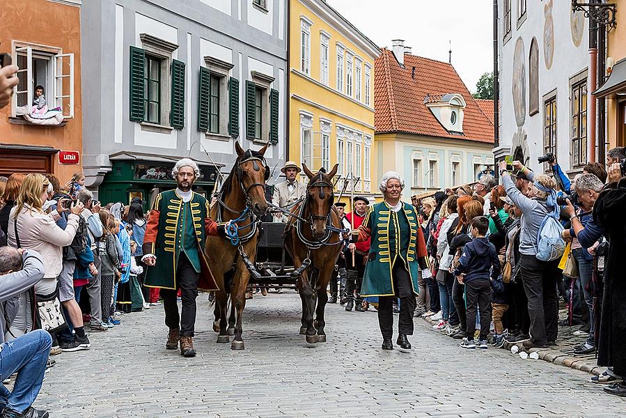 Five-Petalled Rose Celebrations ®, Český Krumlov, Saturday 23. 6. 2018