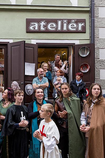 Slavnosti pětilisté růže ®, Český Krumlov, sobota 23. 6. 2018