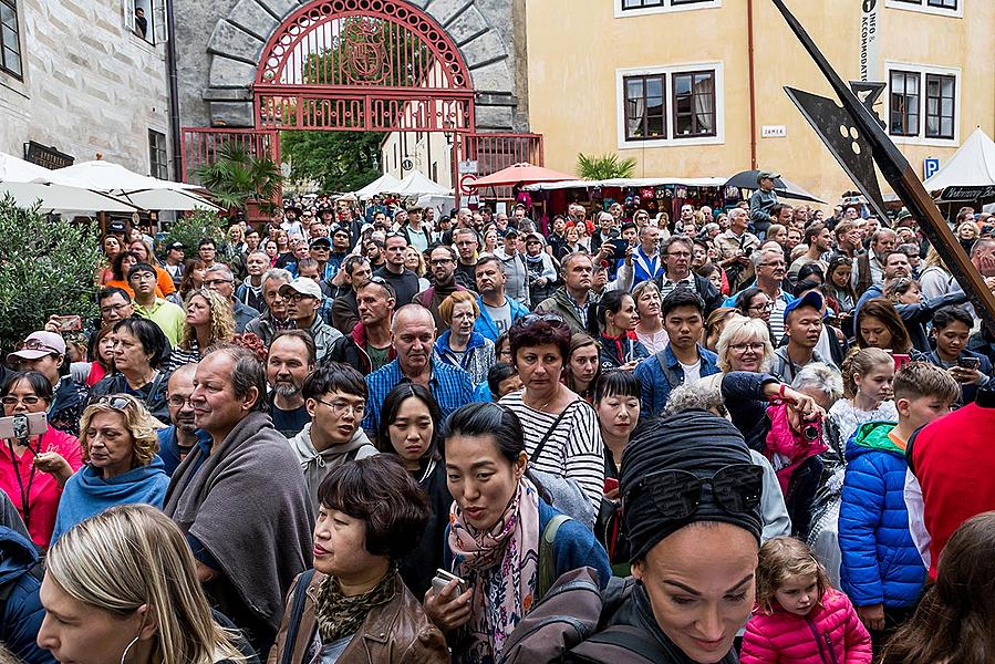 Fest der fünfblättrigen Rose ®, Český Krumlov, Samstag 23. 6. 2018