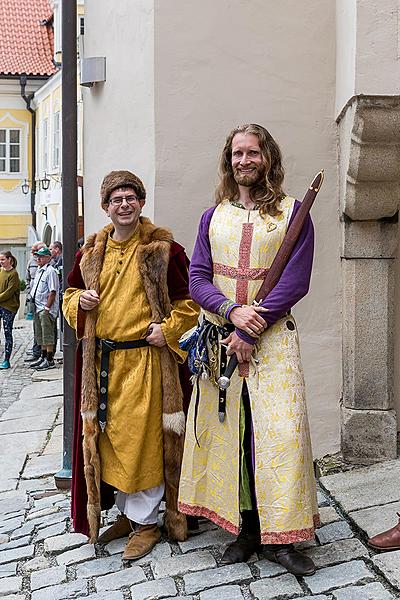 Fest der fünfblättrigen Rose ®, Český Krumlov, Samstag 23. 6. 2018