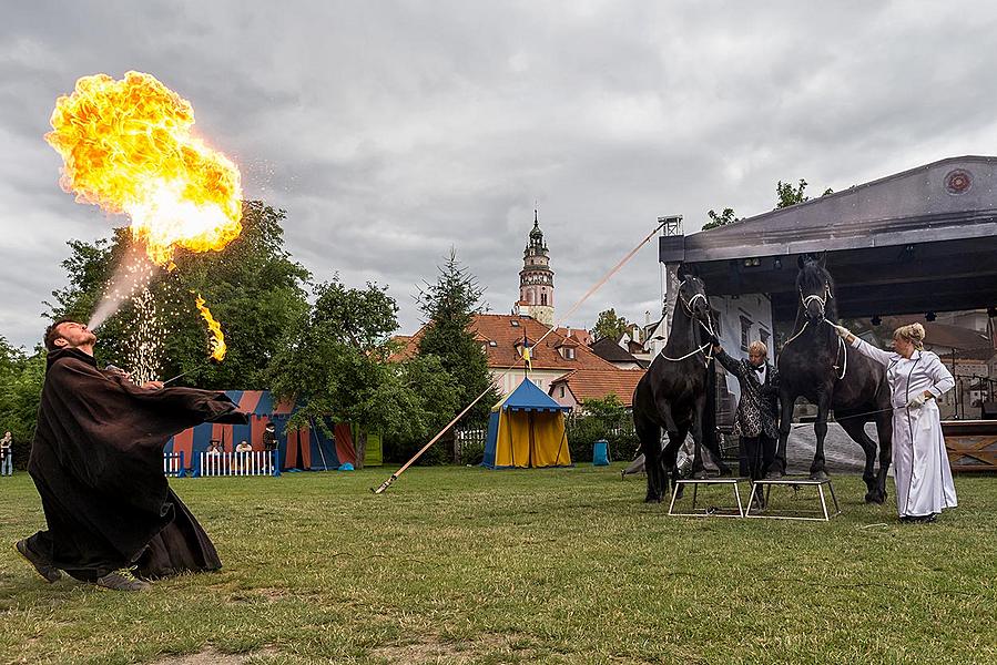 Fest der fünfblättrigen Rose ®, Český Krumlov, Samstag 23. 6. 2018