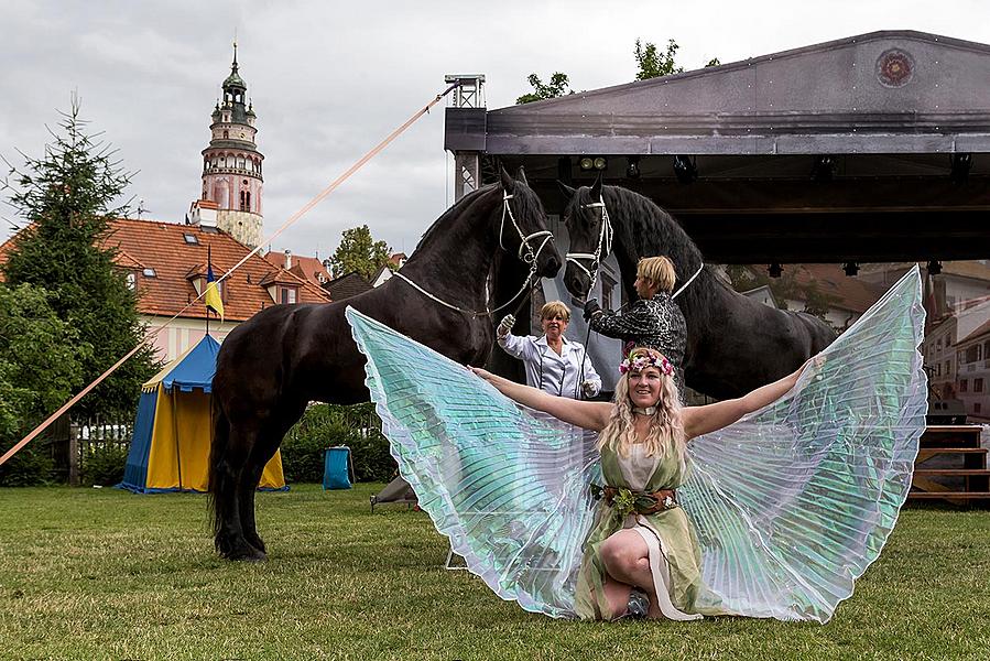 Fest der fünfblättrigen Rose ®, Český Krumlov, Samstag 23. 6. 2018