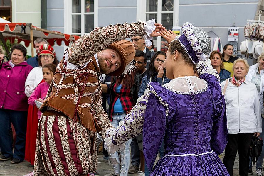 Fest der fünfblättrigen Rose ®, Český Krumlov, Samstag 23. 6. 2018