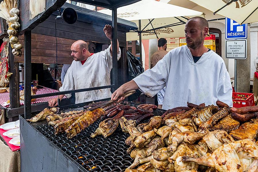 Fest der fünfblättrigen Rose ®, Český Krumlov, Samstag 23. 6. 2018