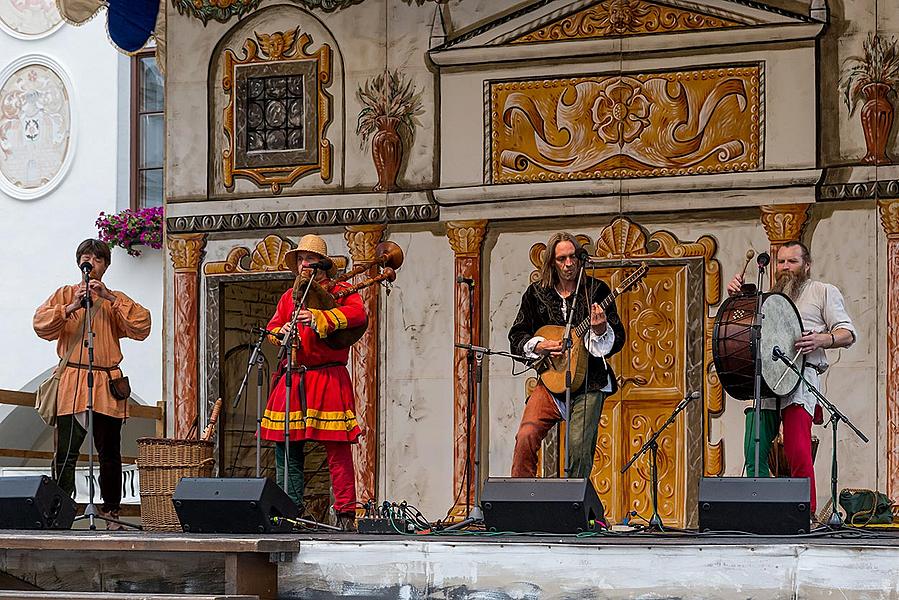 Five-Petalled Rose Celebrations ®, Český Krumlov, Saturday 23. 6. 2018