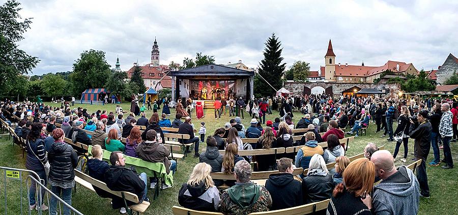 Slavnosti pětilisté růže ®, Český Krumlov, sobota 23. 6. 2018