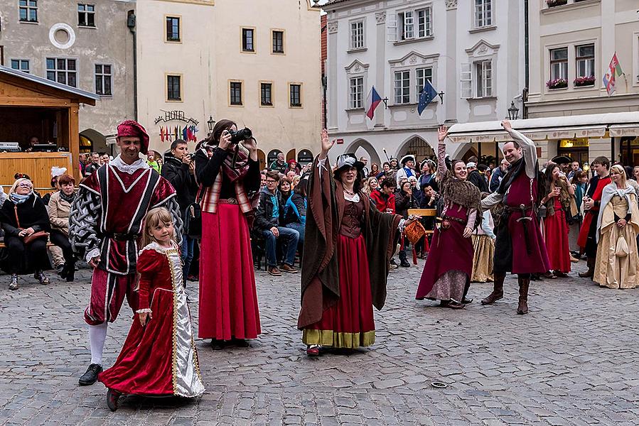 Fest der fünfblättrigen Rose ®, Český Krumlov, Samstag 23. 6. 2018