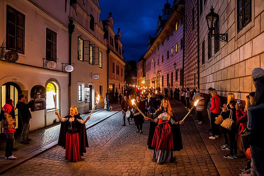 Slavnosti pětilisté růže ®, Český Krumlov, sobota 23. 6. 2018