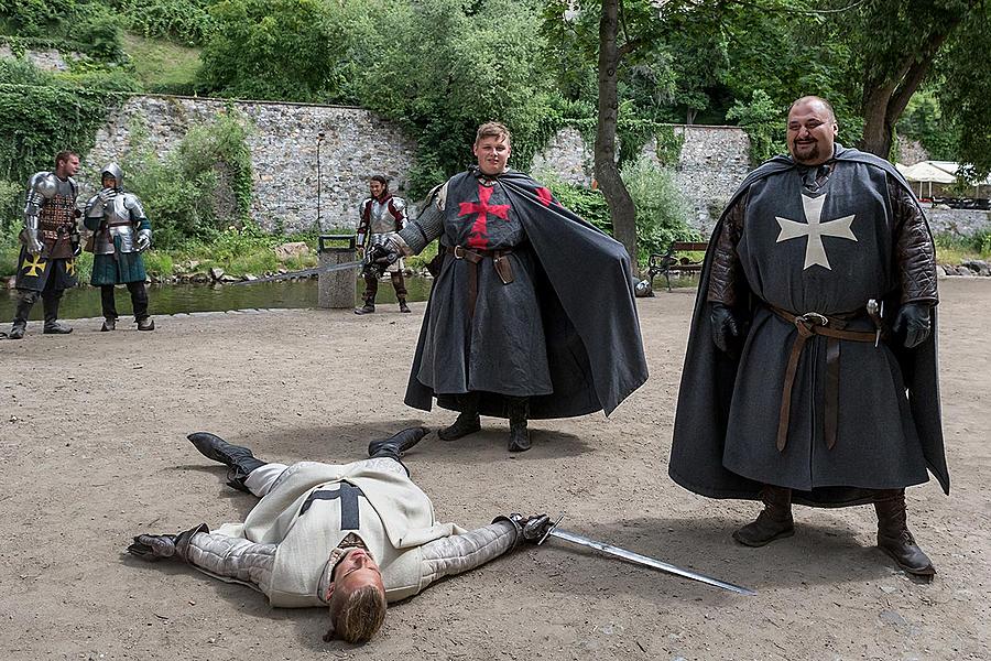 Slavnosti pětilisté růže ®, Český Krumlov, neděle 24. 6. 2018