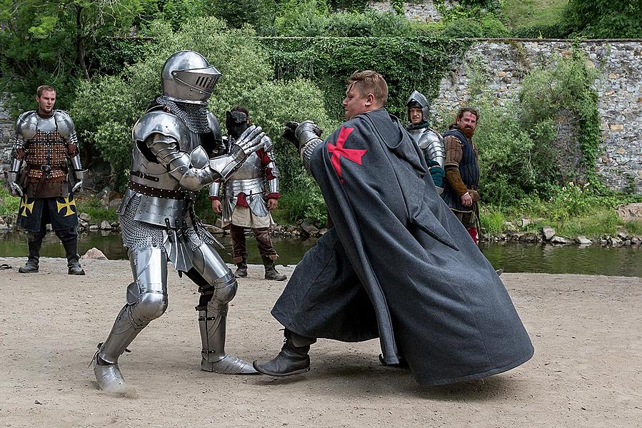 Fest der fünfblättrigen Rose ®, Český Krumlov, Sonntag 23. 6. 2018