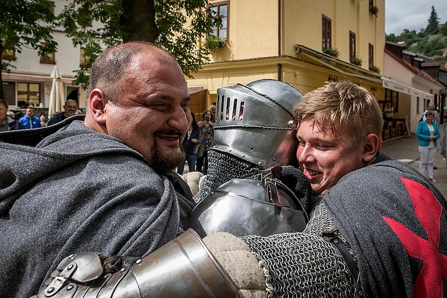 Slavnosti pětilisté růže ®, Český Krumlov, neděle 24. 6. 2018