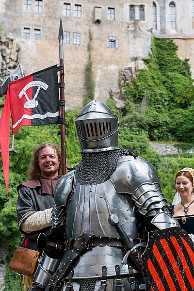 Fest der fünfblättrigen Rose ®, Český Krumlov, Sonntag 23. 6. 2018