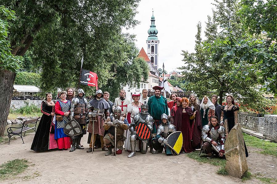 Slavnosti pětilisté růže ®, Český Krumlov, neděle 24. 6. 2018