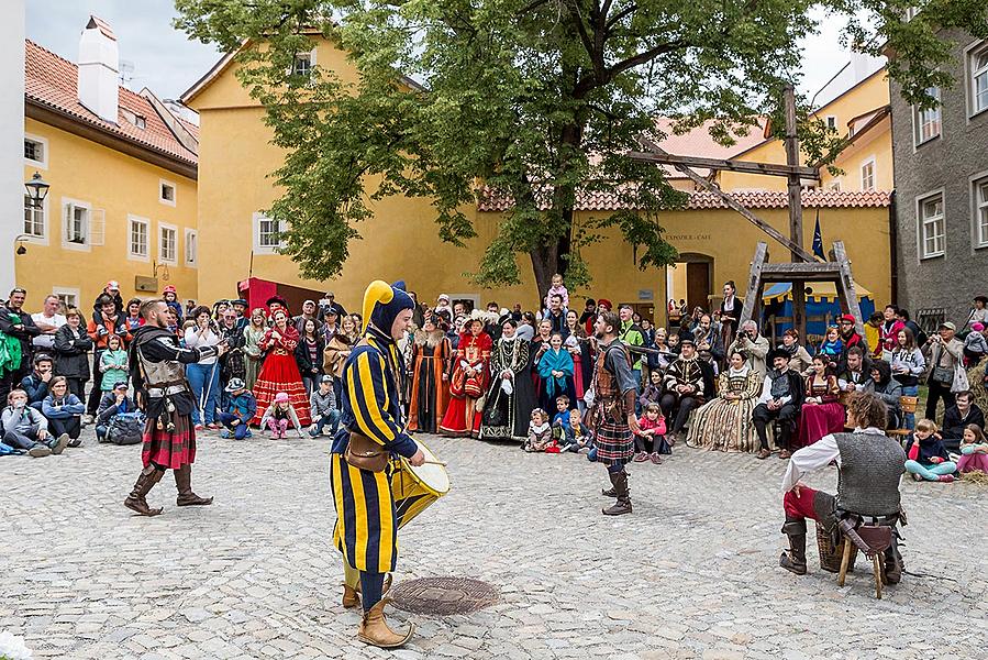 Fest der fünfblättrigen Rose ®, Český Krumlov, Sonntag 23. 6. 2018