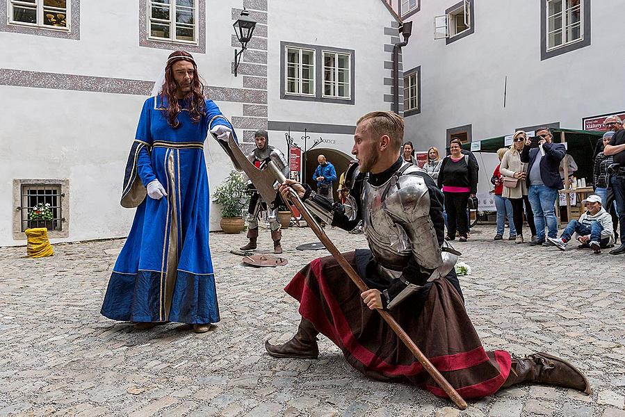 Fest der fünfblättrigen Rose ®, Český Krumlov, Sonntag 23. 6. 2018