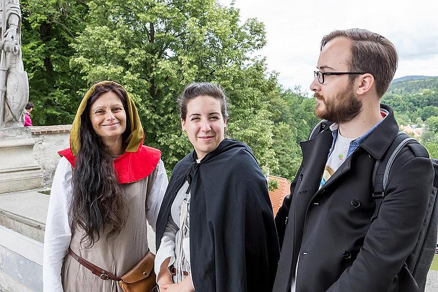 Five-Petalled Rose Celebrations ®, Český Krumlov, Sunday 24. 6. 2018