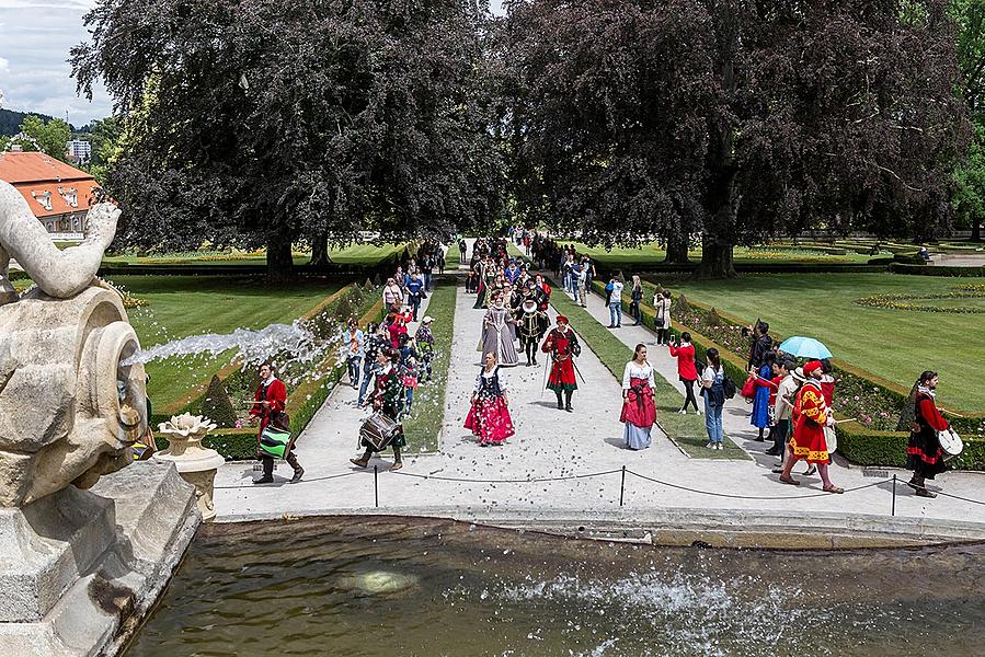 Five-Petalled Rose Celebrations ®, Český Krumlov, Sunday 24. 6. 2018