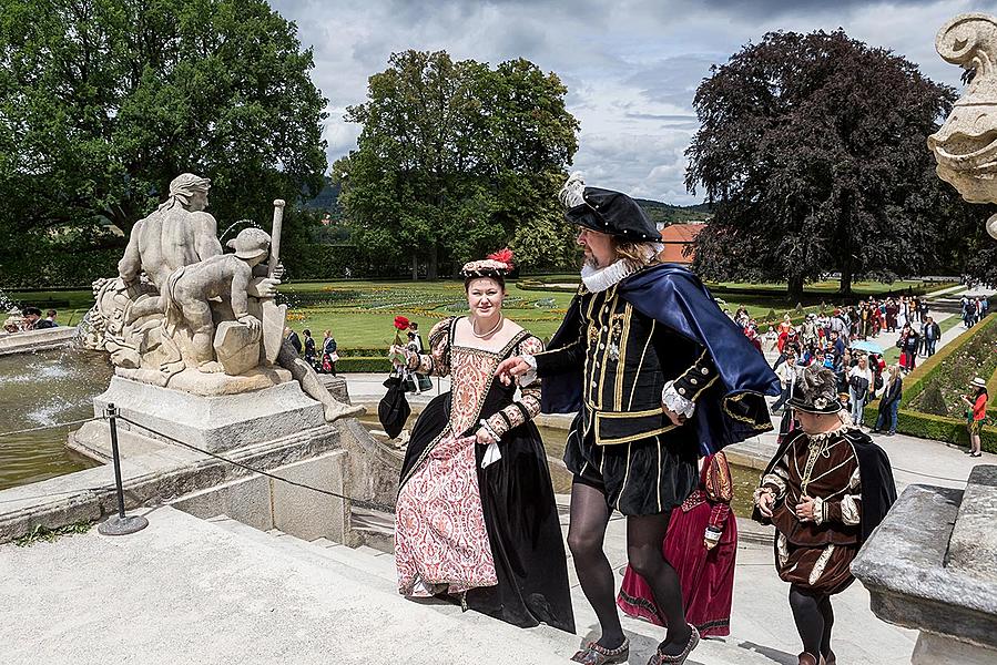 Fest der fünfblättrigen Rose ®, Český Krumlov, Sonntag 23. 6. 2018