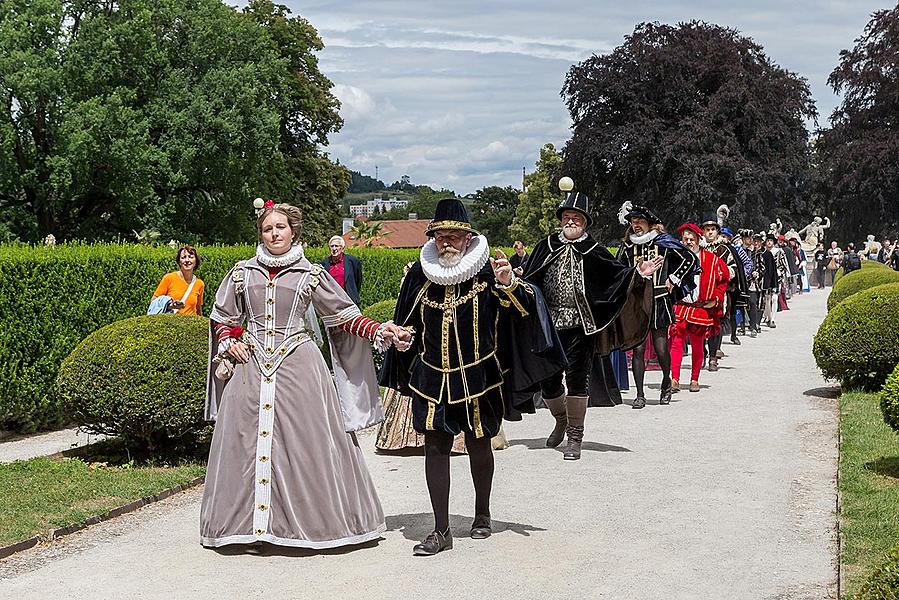 Fest der fünfblättrigen Rose ®, Český Krumlov, Sonntag 23. 6. 2018