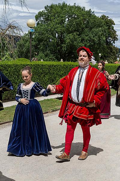 Fest der fünfblättrigen Rose ®, Český Krumlov, Sonntag 23. 6. 2018