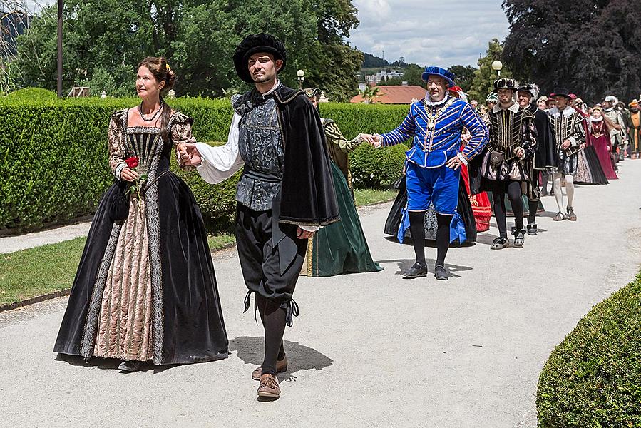 Five-Petalled Rose Celebrations ®, Český Krumlov, Sunday 24. 6. 2018