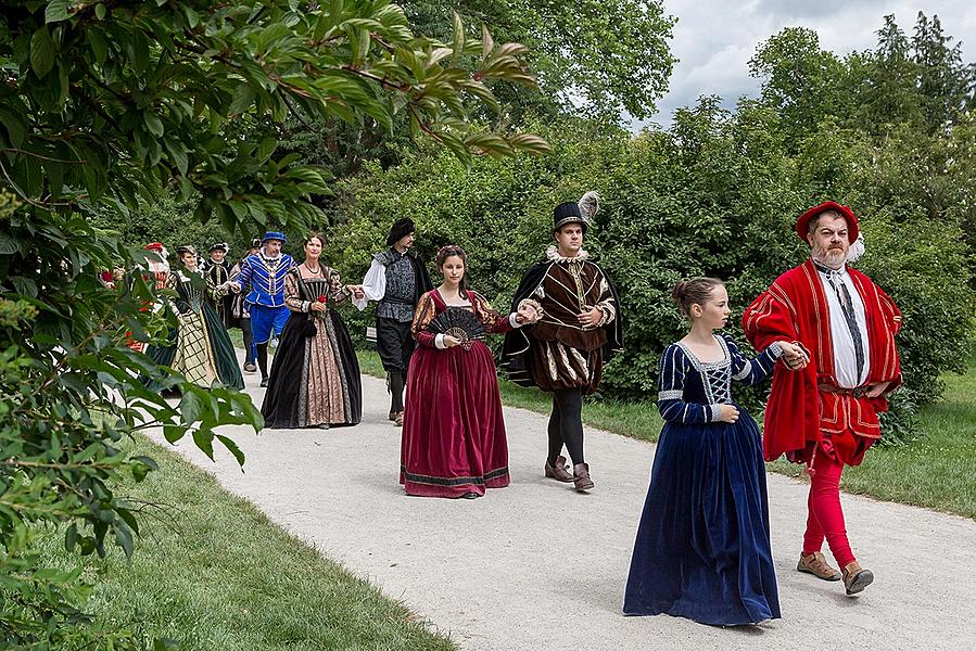 Fest der fünfblättrigen Rose ®, Český Krumlov, Sonntag 23. 6. 2018