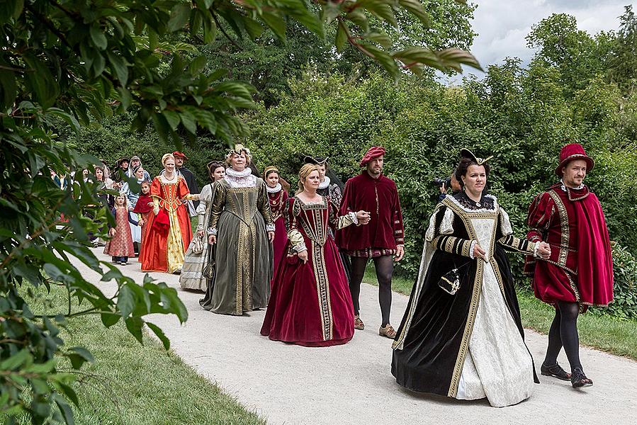 Fest der fünfblättrigen Rose ®, Český Krumlov, Sonntag 23. 6. 2018