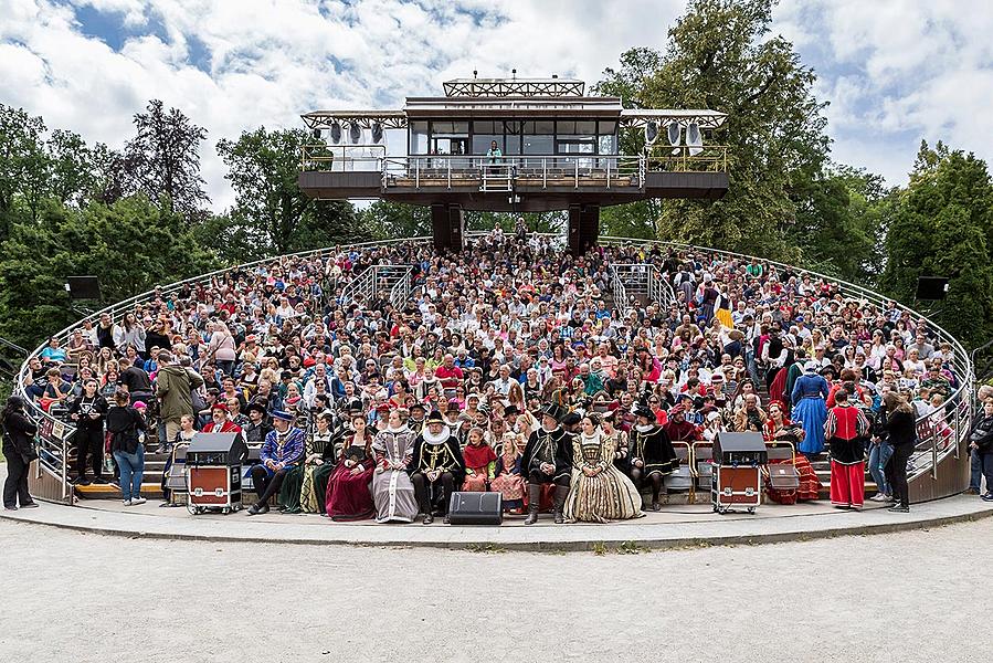 Five-Petalled Rose Celebrations ®, Český Krumlov, Sunday 24. 6. 2018