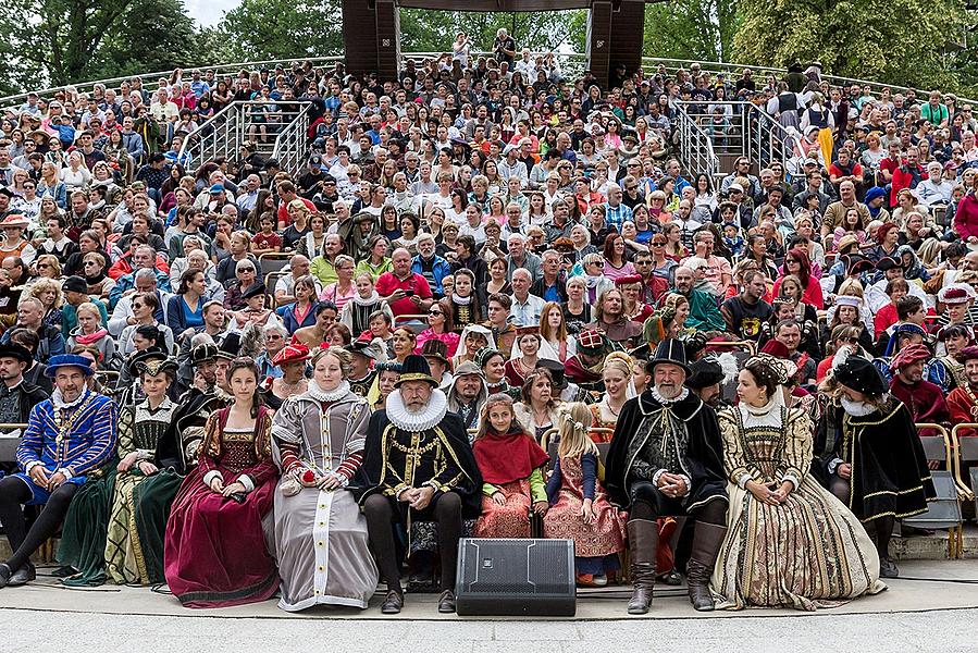 Slavnosti pětilisté růže ®, Český Krumlov, neděle 24. 6. 2018