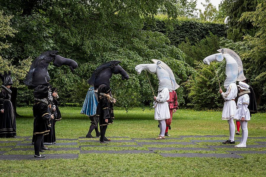 Fest der fünfblättrigen Rose ®, Český Krumlov, Sonntag 23. 6. 2018